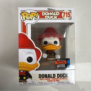 Funko Pop! Disney Donald Duck #715 Red Firefighter Vinyl Figure